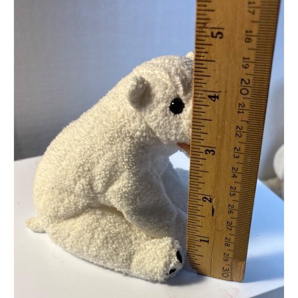 Aurora Polar Bear Plush Toy 5" Soft & Cuddly Stuffed Animal - Picture 9 of 10